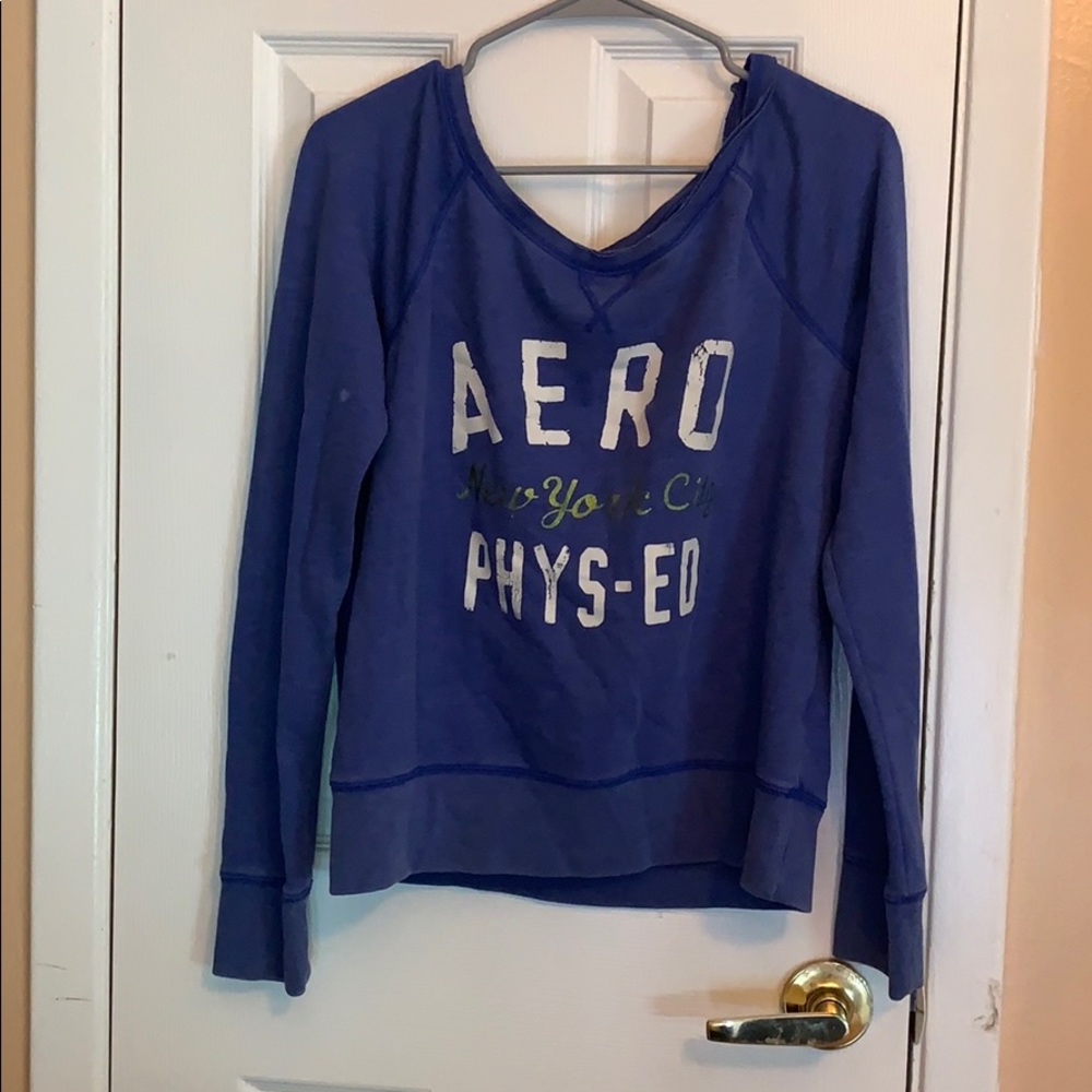 Blue sweater